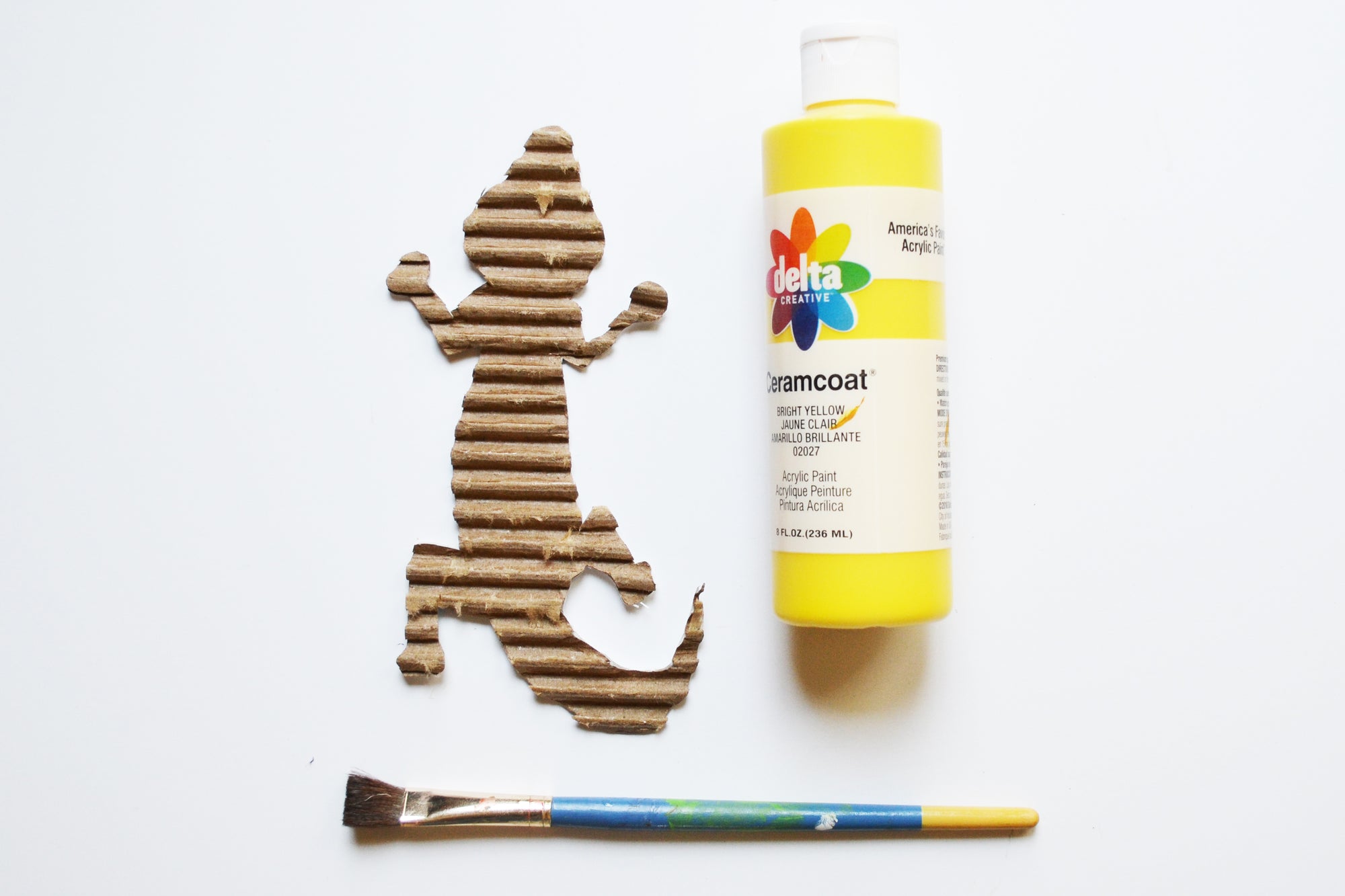 The Goodnight Gecko: A Process Art Craft Tutorial by @MakingWithMommy